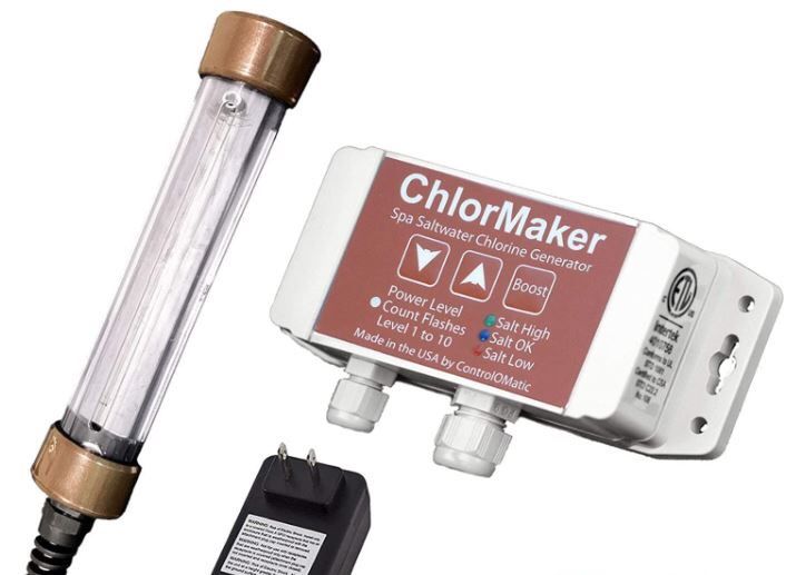ControlOMatic Hot Tub and Spa Salt Water Chlorine Generators