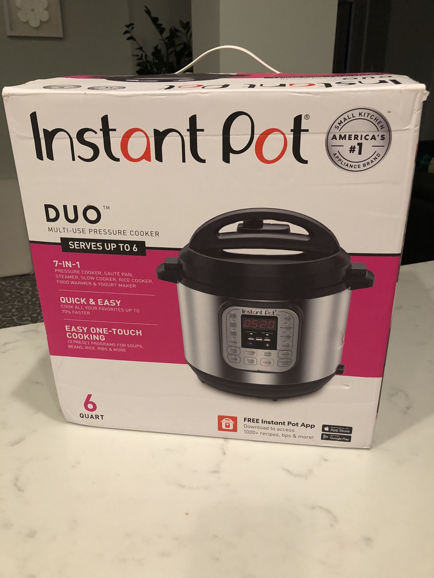 Instant Apot duo 7 In 1 (with Yogurt Mode)