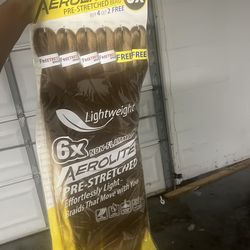 6x Non-Flammable Pre-Stretched braids