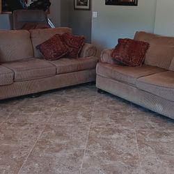Couch and Loveseat 