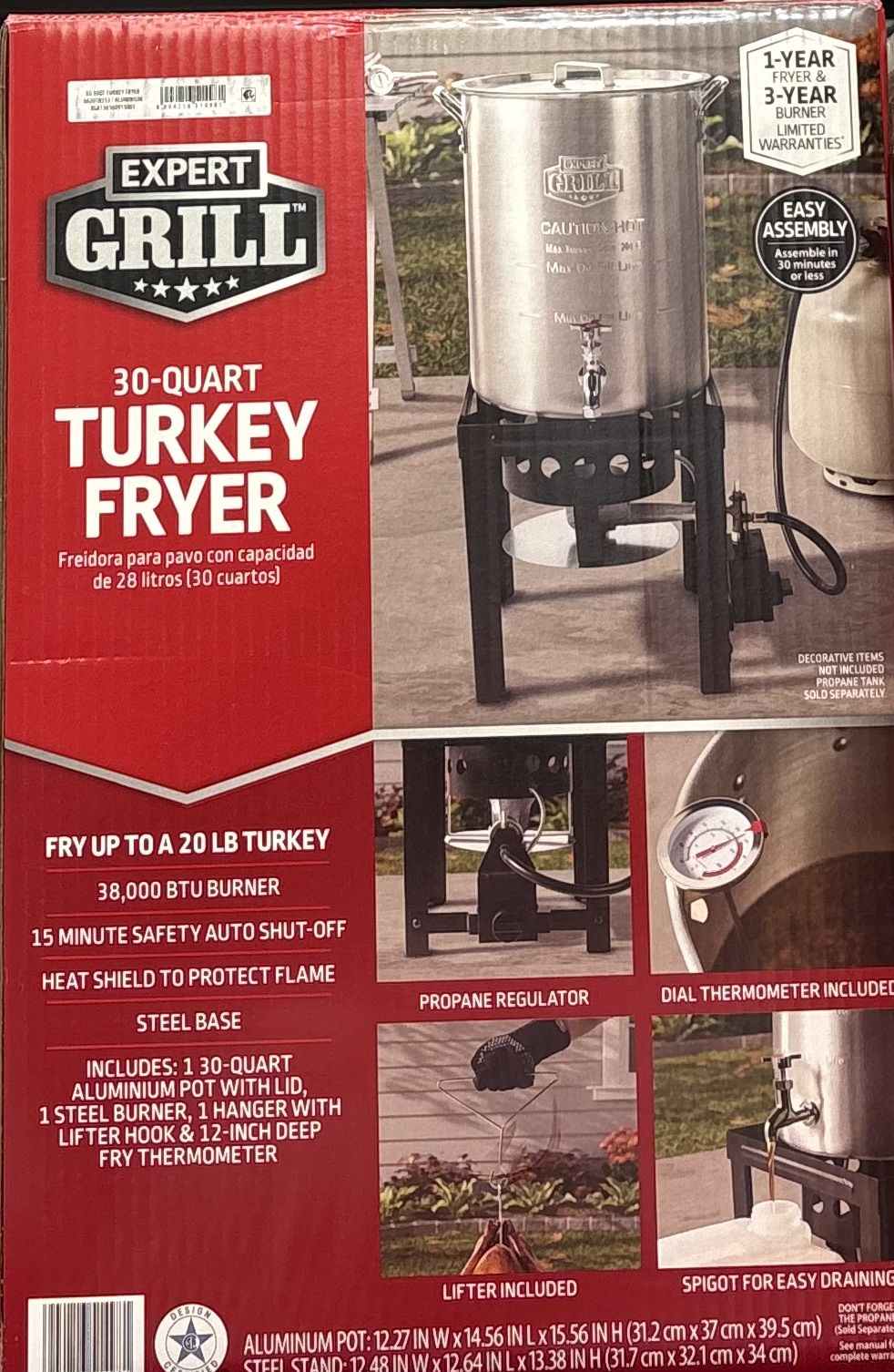 Deep Turkey Fryer Set