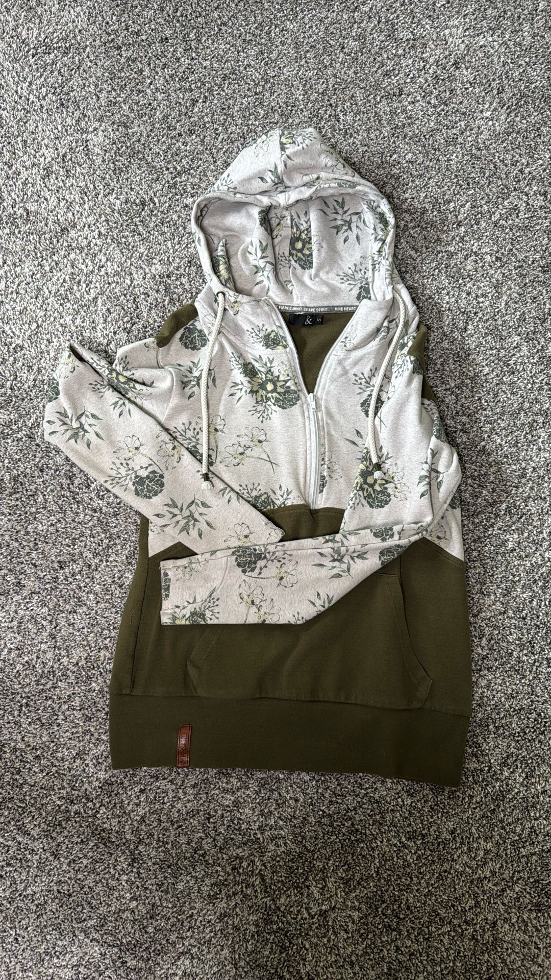 Mindy Mae 3/4 Zip Hoody