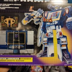 Transformer G1 Reissue Soundwave & Condor Cassette: Buzzsaw Walmart Exclusive 