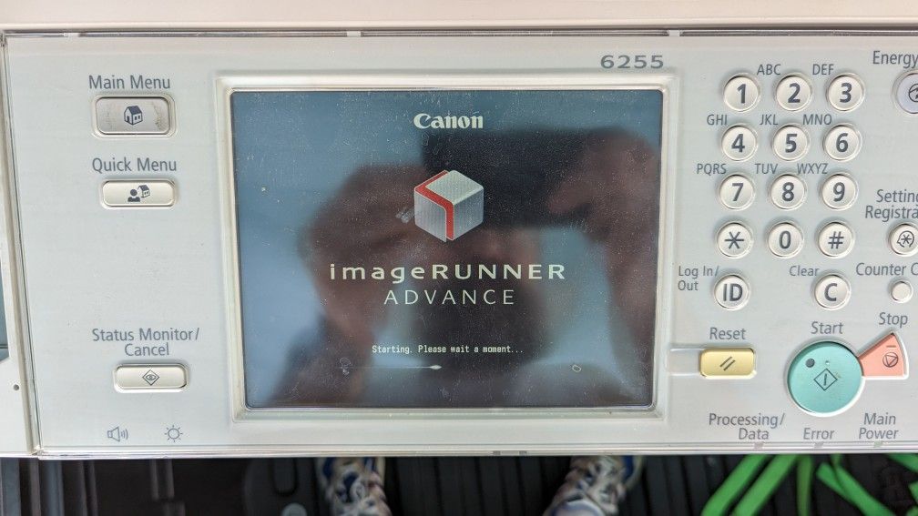 Used Canon ImageRunner Advance 6255 Tabloid Size Black & White Laser