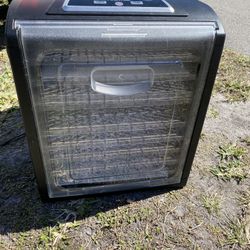 Samson 220 VOLT SB-106B 6 Tray Silent Food Dehydrator w/ Digital Controls.! 