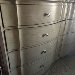 Tan Long Beautiful Dresser 