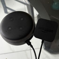 Only $25!!! Echo Dot smart speaker with power adapter 
