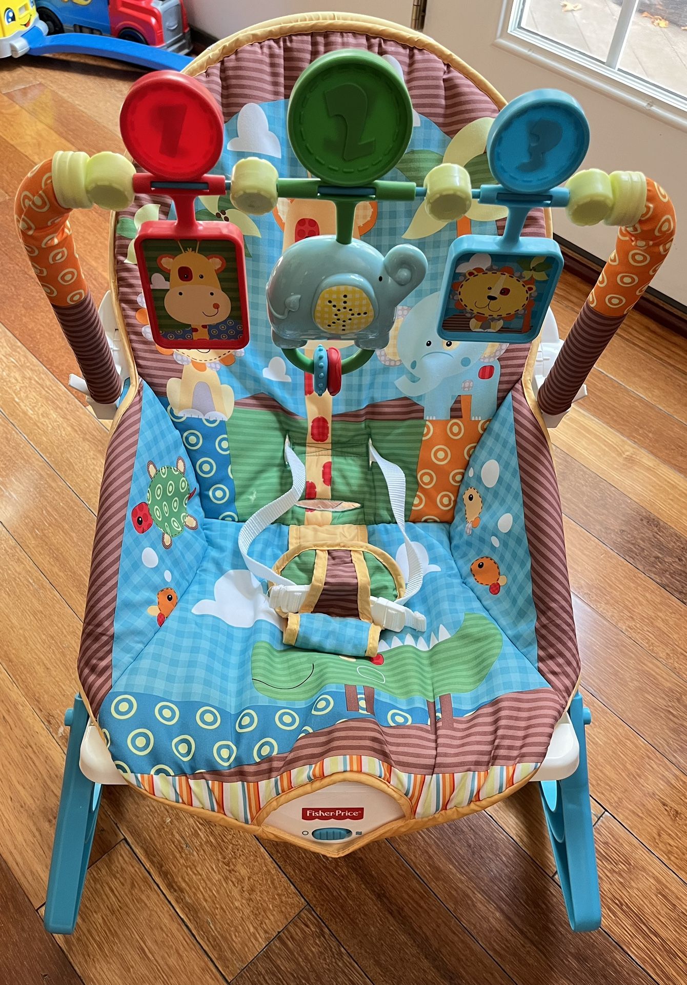 Baby And Infant Recline Chair Rocker With vibration