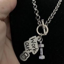 Workout Junkie Necklace 