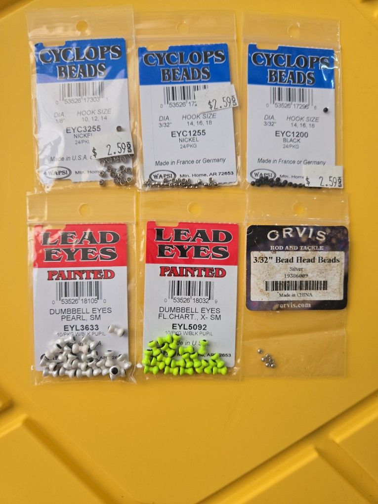 Cyclops Beads, Lead Eyes