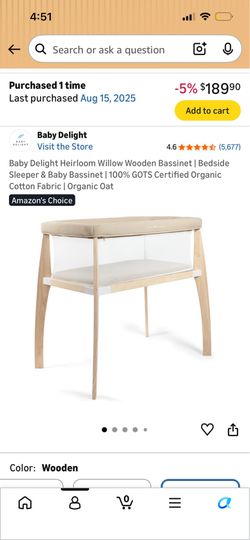 Baby delight bassinet