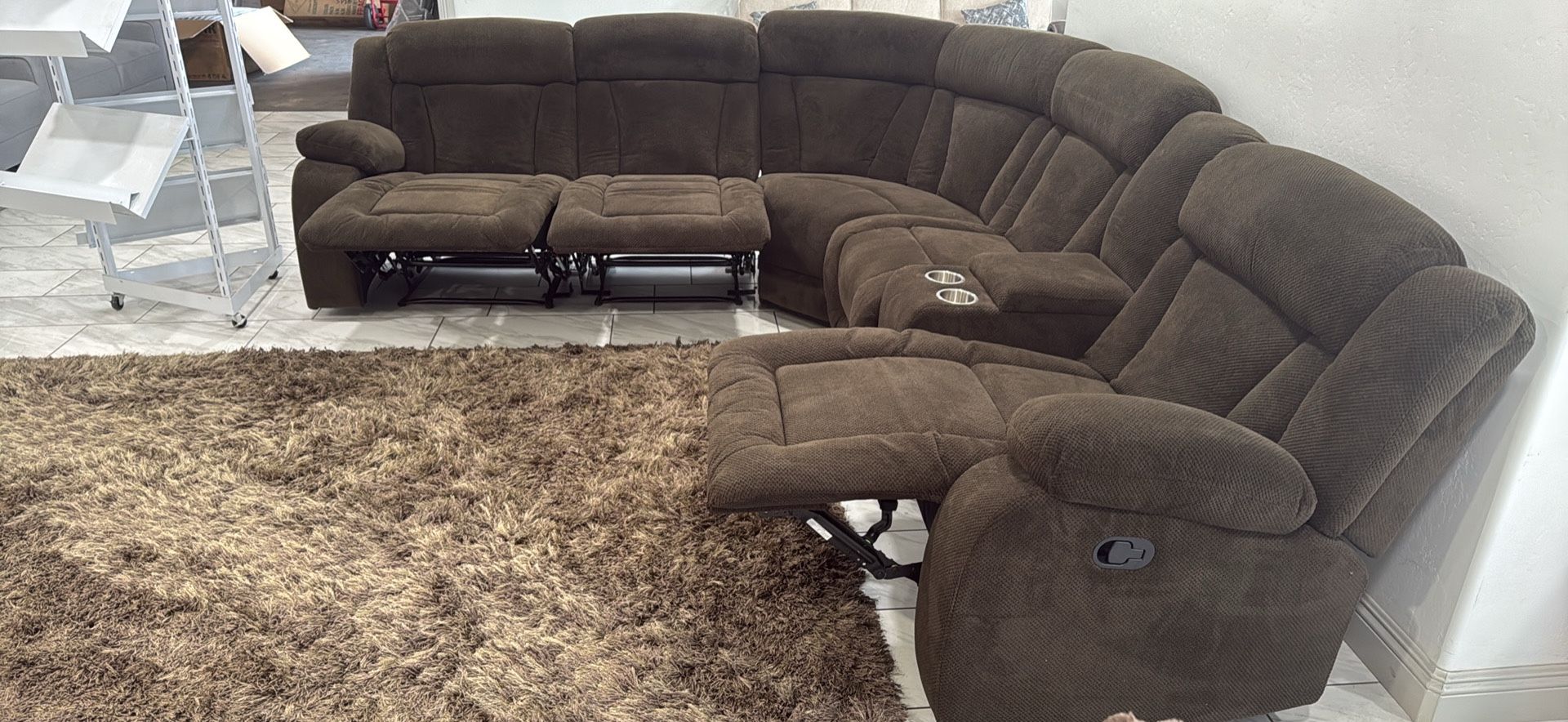 🛋️ NUEVA Sala Secciónal 3 Sillas Reclinable EN CAJA 📦  🚛 Entrega Disponible 🛋️