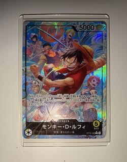 One Piece Card Game Luffy OP15-098 Leader Parallel Alt Art JP