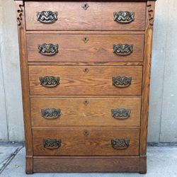 Beautiful vintage tallboy dresser