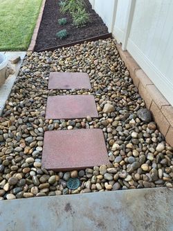 Mulch And Rock Beds