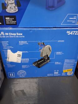 Kobalt 14 inch chop saw