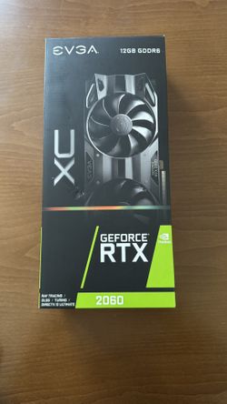 EVGA GeForce RTX 2060 XC Black 12GB GDDR6 Graphics Card - Black (12G-P4-2261-KR)