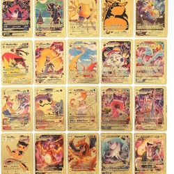 110 Gold Foil Pokemon Ultra Rare Cards New Sealed