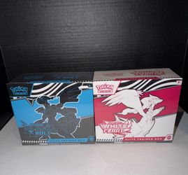 Pokémon Black Bolt/ White Flare ETB