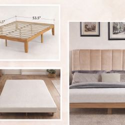 Great Memory Foam Mattress  Full And Frame 