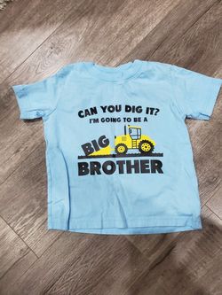 Boy 18-24month "going to be a big brother" Tshirt