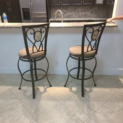 2 Bar Stools Like New