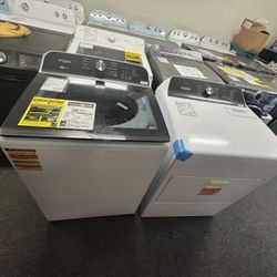 Whirlpool Washer & electric Dryer New $25 Down