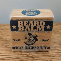 Honest Amish Beard Balm - All Natural & Organic (2 oz)