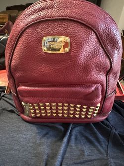 Red MK Back Pack