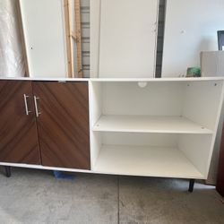 Mid-century Modern TV stand 58”