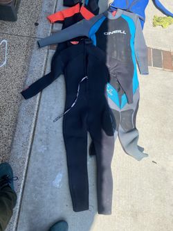 Family dry suits.