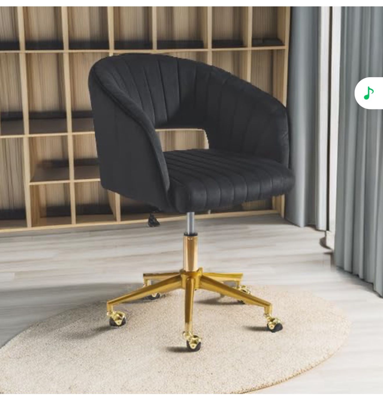 Velvet Office Desk Chair