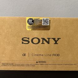 Sony fX30 w/ Handle