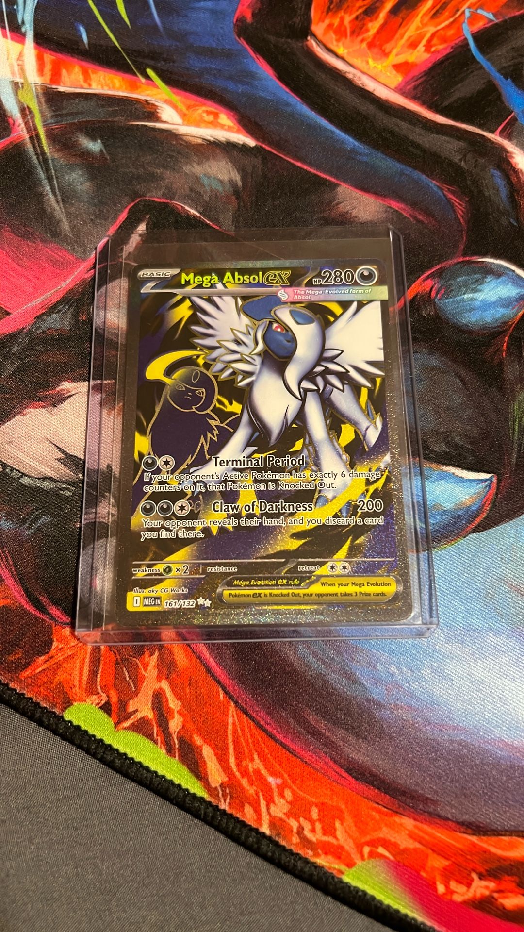 Pokemon Mega Evolutions: Mega Absol EX 161/132