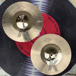 Zildjian K Custom Series 13.25” Hybrid Hi Hat Drum Cymbals BRAND NEW Retails for $539
