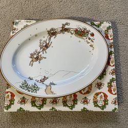 Serving Platter , “St. Nicolas” Fritz And Floyd, Inc 