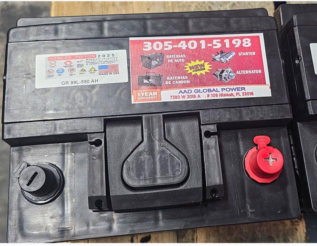 From Grupo 99L new battery for 1 year warranty car