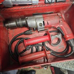 Heavy Duty Ekectric Hammer Drill, And Misc Tools And Tool Bag. Best Offer. Needs To Go