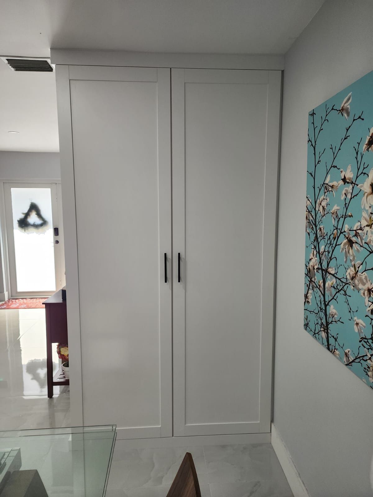 Pantry White Melanie With Shaker Doors