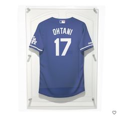 (2) Jersey Wall Frames - Acrylic Plastic 