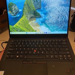 Touchscreen Lenovo ThinkPad X1 Carbon 6th Gen 14" FHD i5-8350U 8GB RAM 256GB SSD Win11 Pro