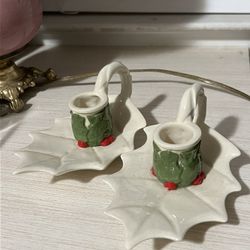 Christmas Candle Holders