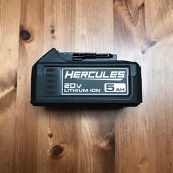 Hercules 20v Lithium ion 5AH battery