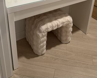 New Vanity Chair/ Ottoman / Stool