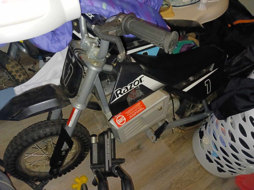 razor mini dirt bike mx350 24v