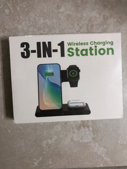 3 in 1 wireless charging station