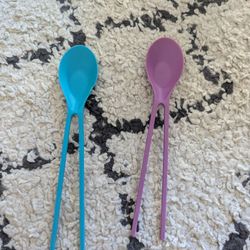 Pair Of Chopstick-Spoons