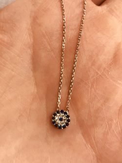 Silver necklace