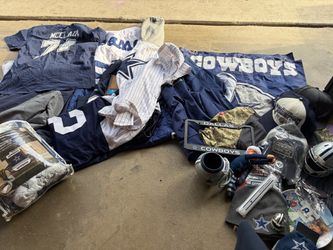 Dallas Cowboys Fan Gear Lot