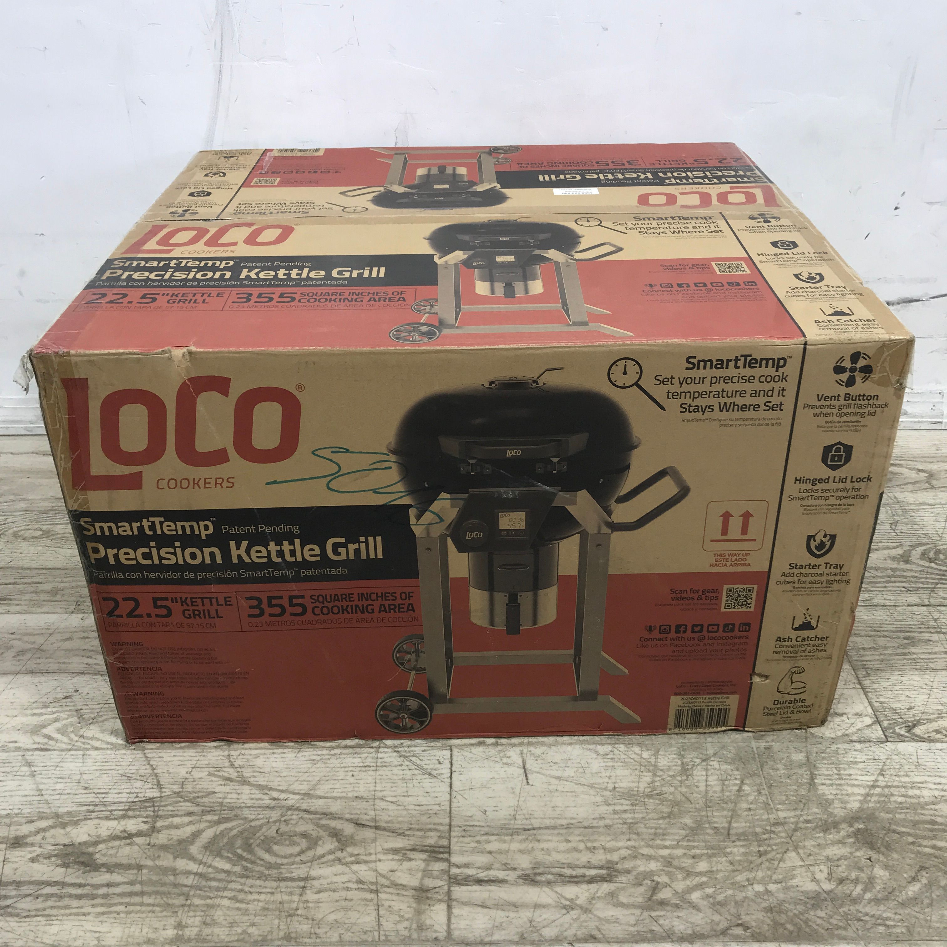 LoCo SmartTemp Kettle Charcoal Grill